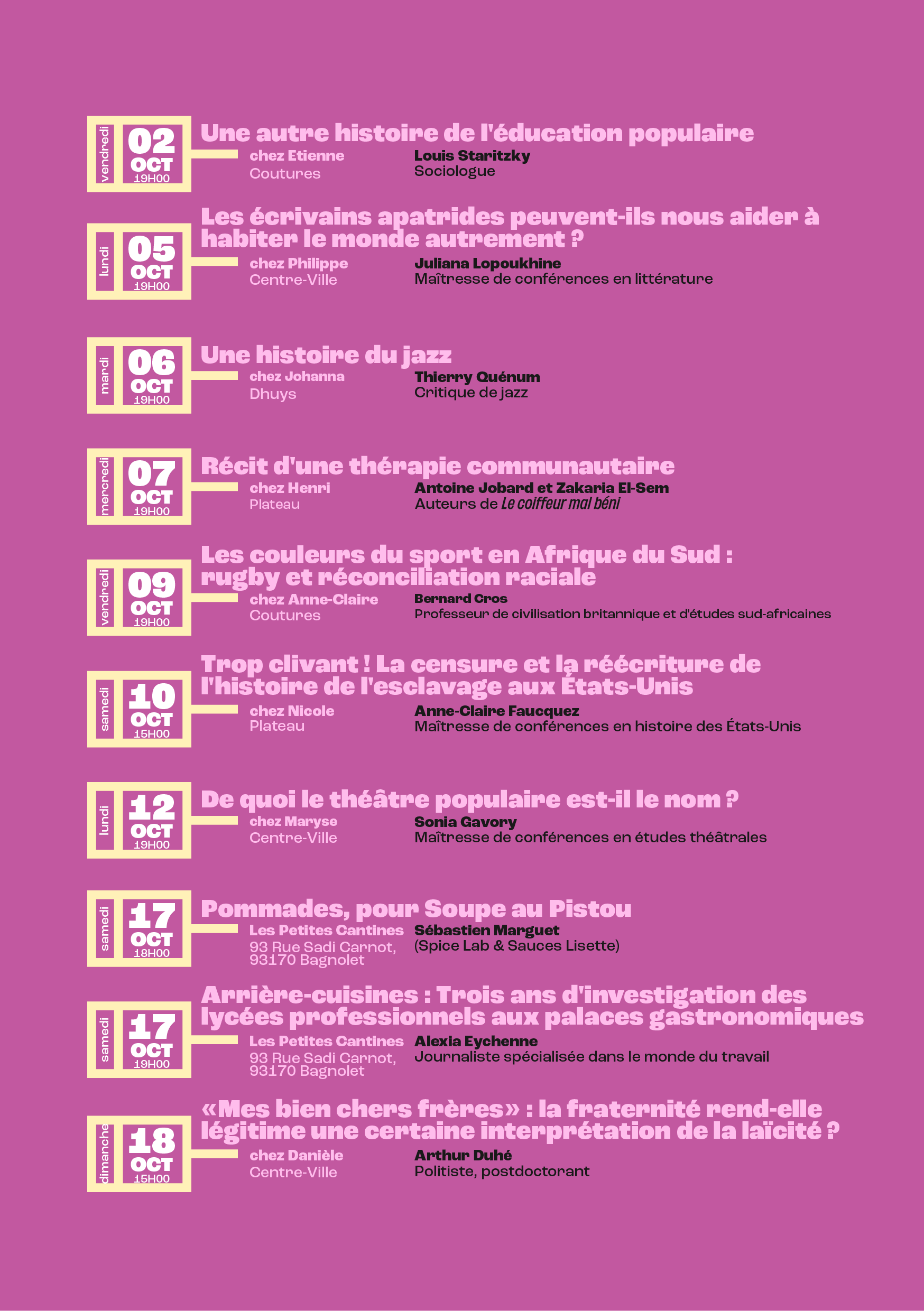 Fête de la science 2026